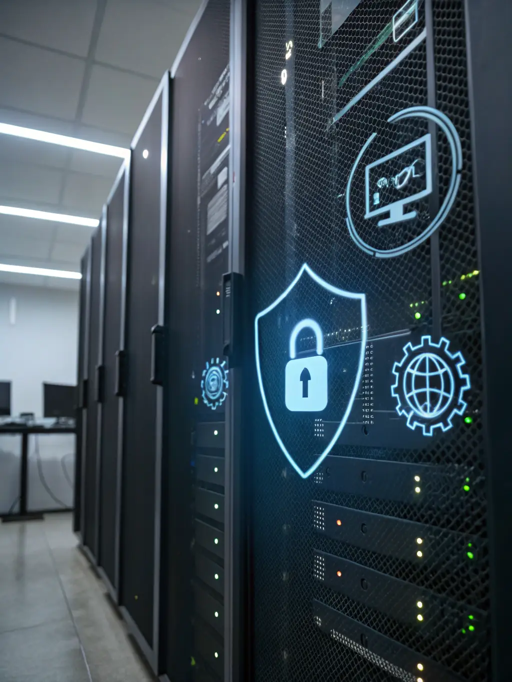 A secure data storage icon within Tradeengine.ai, emphasizing the platform's commitment to security and compliance.